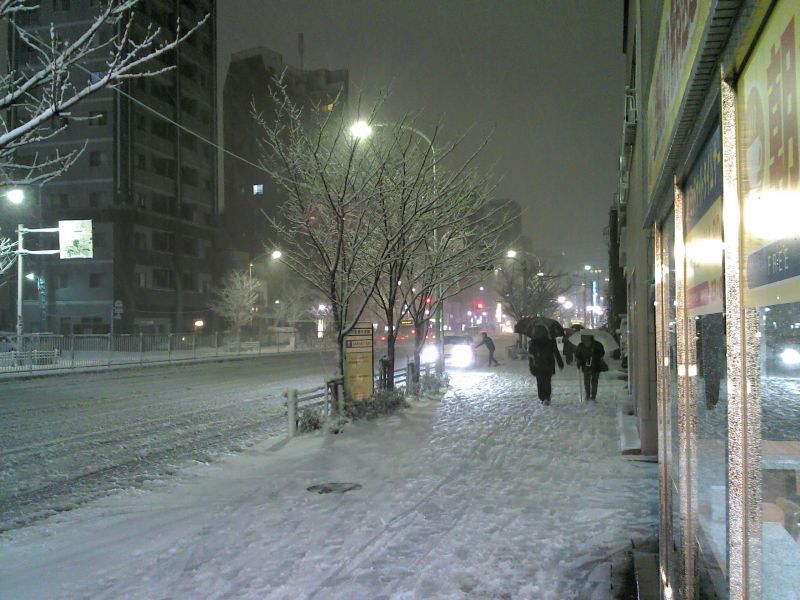 画像: 歴史的大雪